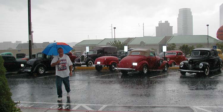Rods in the Rain