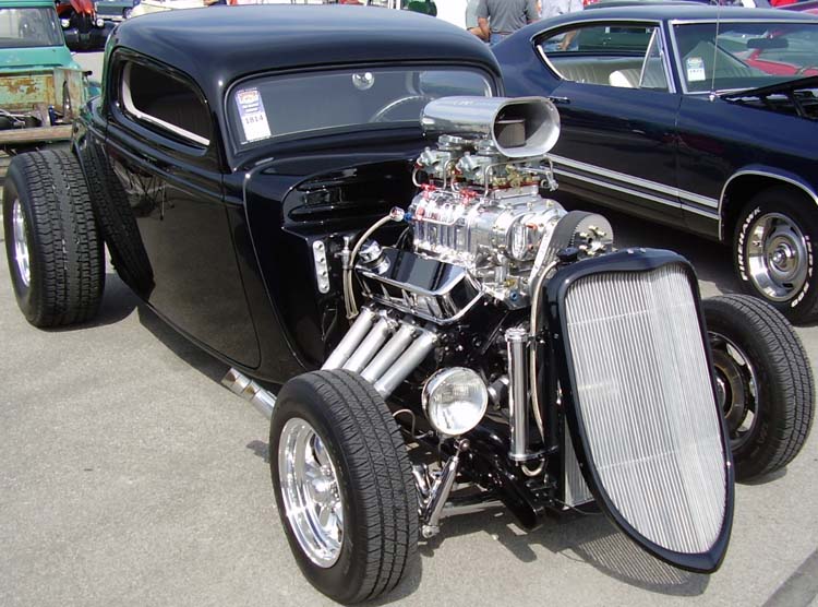 33 Ford Hiboy Chopped 3W Coupe