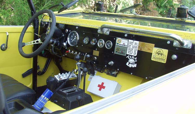 62 IHC Scout Sport Utility 4x4 Dash