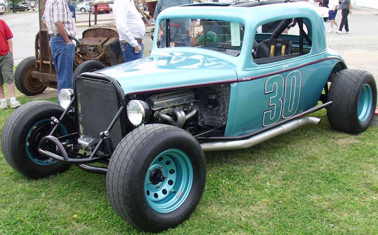 34 Chevy 3W Coupe Jalopy Racer