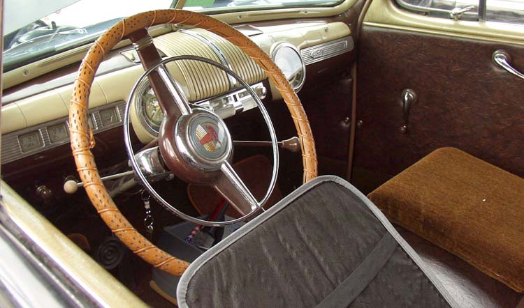 46 Ford Tudor Sedan Dash
