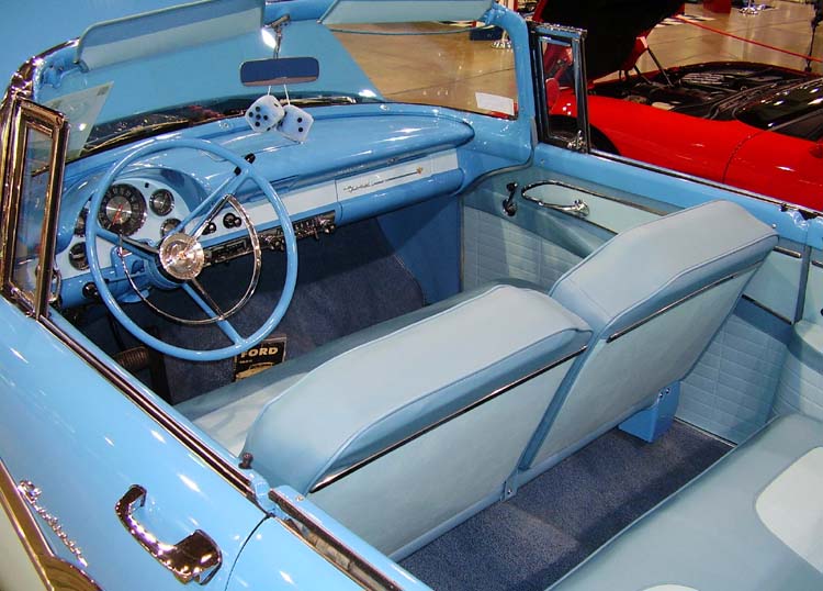 56 Ford Convertible Dash