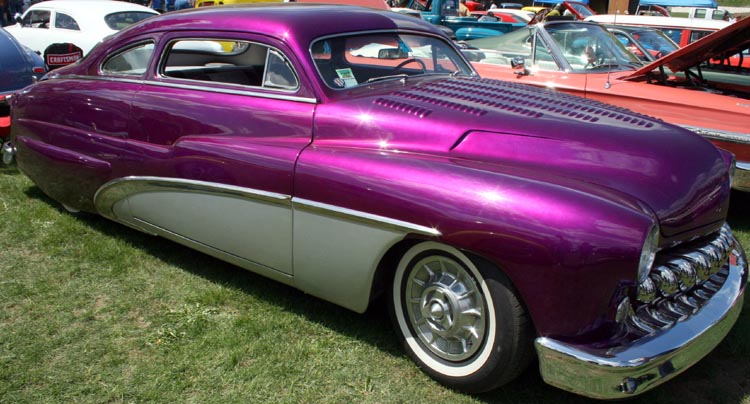 49 Mercury Chopped Tudor Sedan Custom