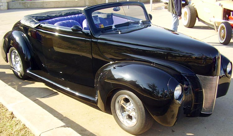 40 Ford Deluxe Chopped Convertible